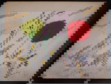 Justin McCarthy (20th C, Pennsylvania) Composition
