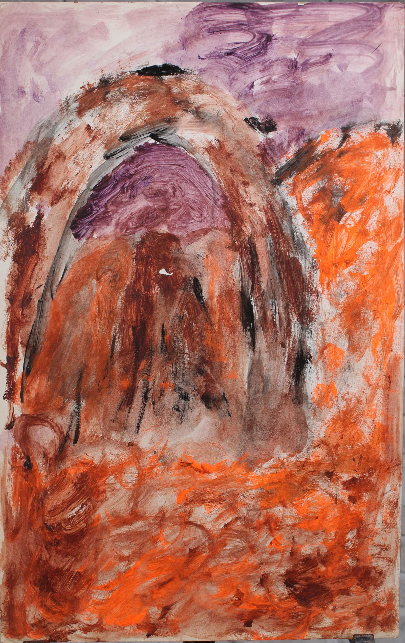 Justin McCarthy (20th C, Pennsylvania) Composition: Justin McCarthy (20th C, Pennsylvania) Composition. Recognized as a prolific Outsider Artist, Justin McCarthy's work is widely recognized andappreciated by collectors of Naive, Art Brut and Outsider A