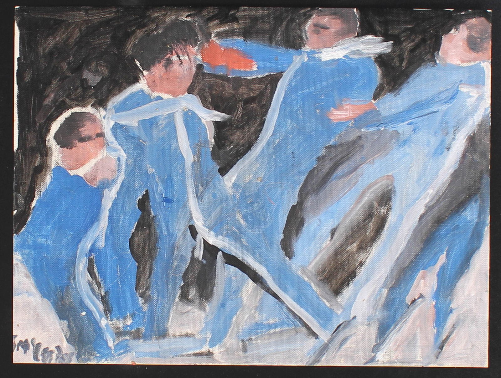 Justin McCarthy, Dynamism Painting, Ice Capades (1 of 3)