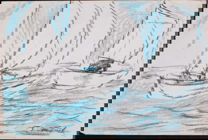 Justin McCarthy (20th C, Pennsylvania) Composition