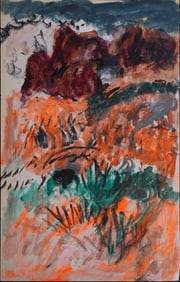 Justin McCarthy (20th C, Pennsylvania) Composition