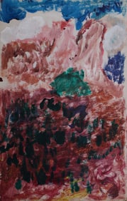 Justin McCarthy (20th C, Pennsylvania) Composition