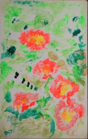 Justin McCarthy (20th C, Pennsylvania) Flora
