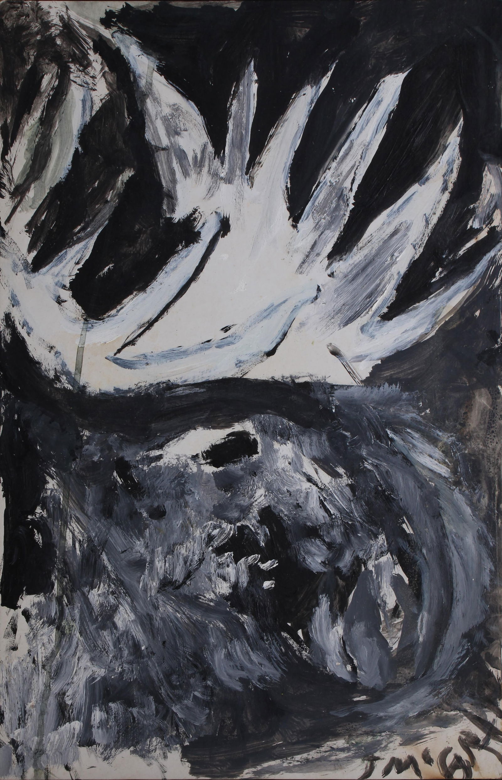 Justin McCarthy (20th C, Pennsylvania) Composition: Justin McCarthy (20th C, Pennsylvania) Composition, Abstractions. Recognized as a prolific Outsider Artist, Justin McCarthy's work is widely recognized andappreciated. Provenance: From the collection