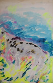 Justin McCarthy (20th C, Pennsylvania) Composition