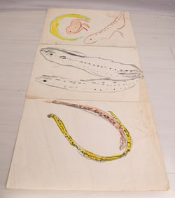 Justin McCarthy (20th C, Pennsylvania) 3 Works