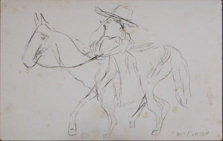 Justin McCarthy (20th C, Pennsylvania) Composition
