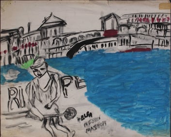 Justin McCarthy (20th C, Pennsylvania) Composition