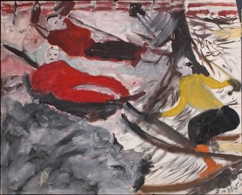 Justin McCarthy (20th C, Pennsylvania) Composition