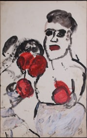 Justin McCarthy (20th C, Pennsylvania) Boxers