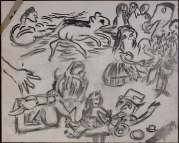 Justin McCarthy (20th C, Pennsylvania) Composition