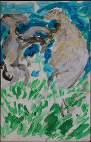 Justin McCarthy (20th C, Pennsylvania) Composition
