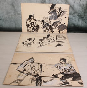 Justin McCarthy (20th C, Pennsylvania) 3 Works
