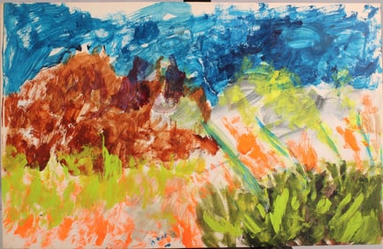 Justin McCarthy (20th C, Pennsylvania) Composition