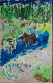 Justin McCarthy (20th C, Pennsylvania) Composition