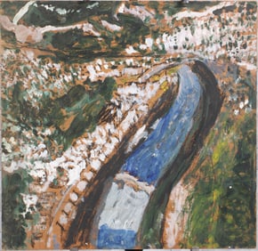 Justin McCarthy (20th C, Pennsylvania) Composition