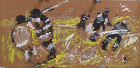 Justin McCarthy (20th C, Pennsylvania) Composition