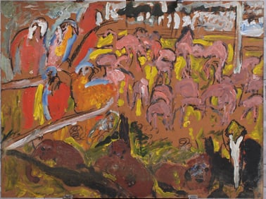 Justin McCarthy (20th C, Pennsylvania) Composition