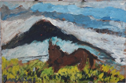 Justin McCarthy (20th C, Pennsylvania) Composition
