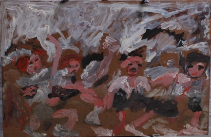 Justin McCarthy (20th C, Pennsylvania) Composition