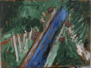 Justin McCarthy (20th C, Pennsylvania) Composition