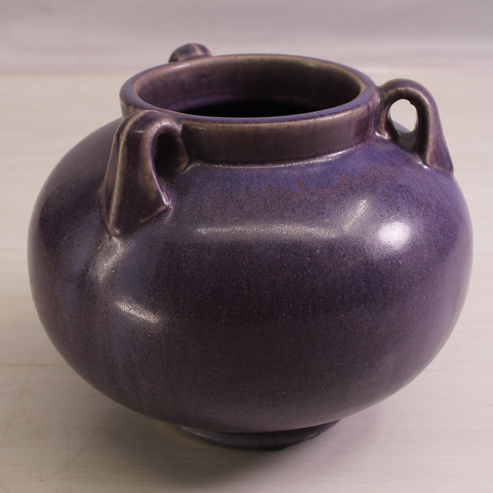 Fulper Earthenware Vase, Purple Glaze No.564 (1 of 7)