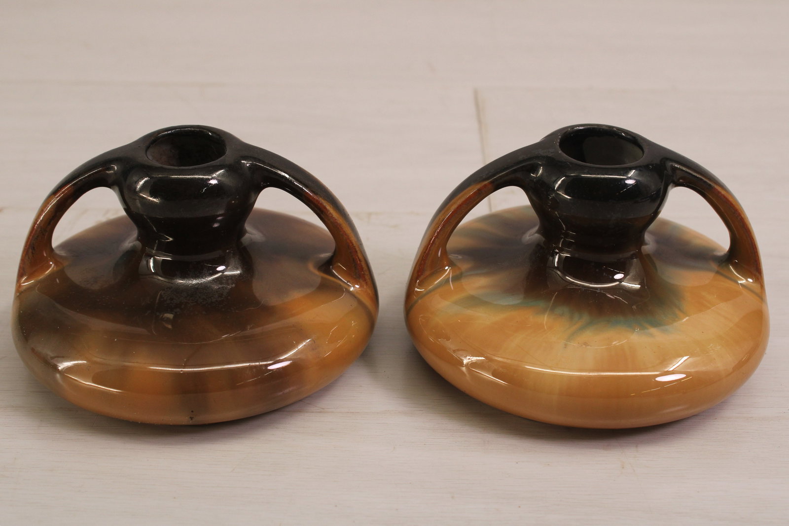 Fulper Pottery, Candlesticks (1 of 8)
