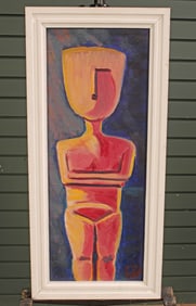 Abstract Figure Painting, Paul Norris