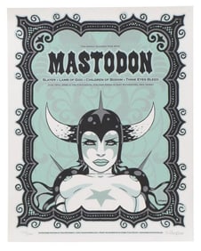 Tara McPherson Signed Concert Poster, 2006