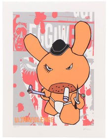 Frank Kozik, Clockwork Orange Signed Poster