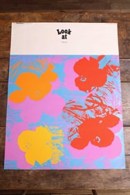 Vintage Warhol Exhibition Poster, 1970