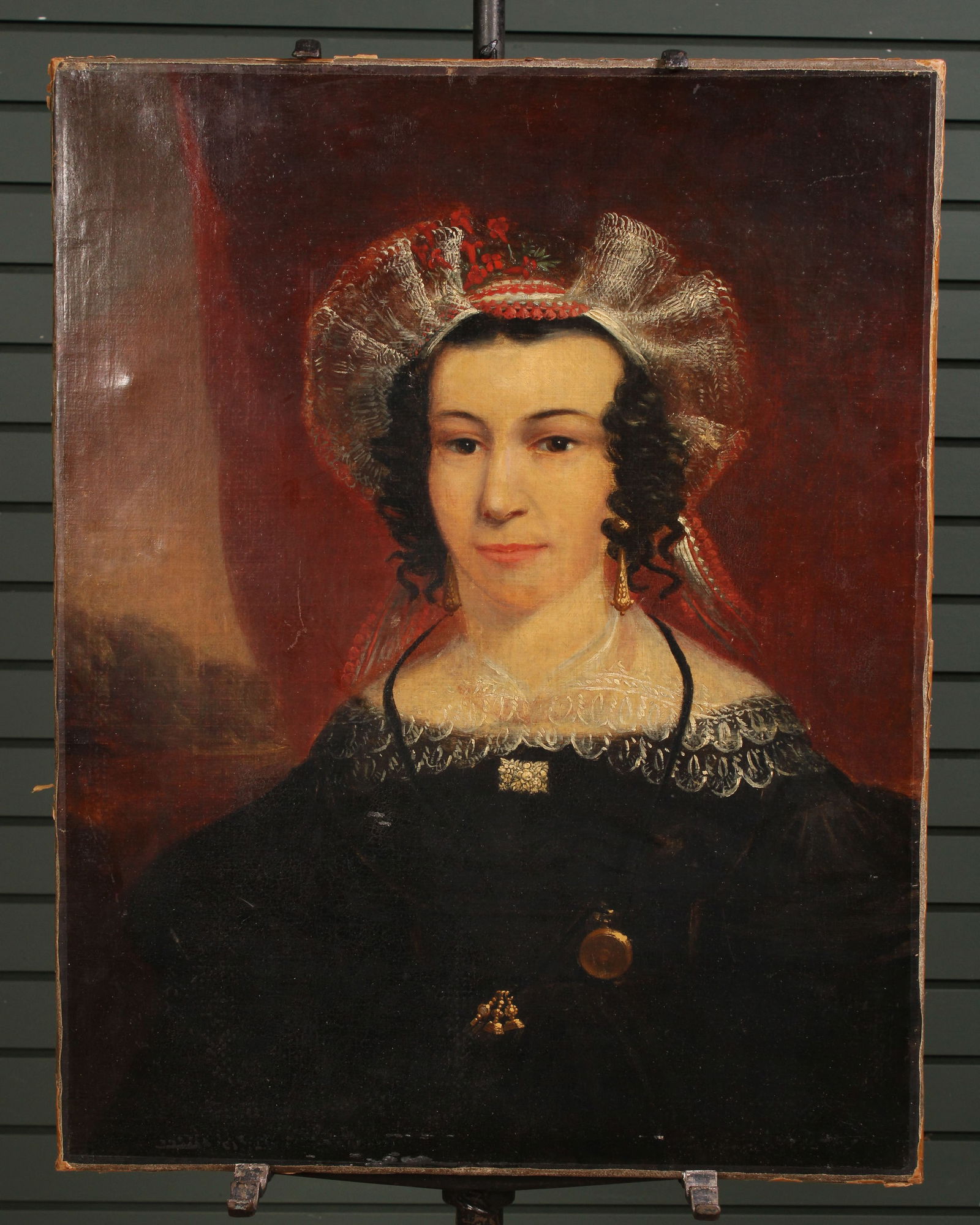 Early 19th C Portrait of a Lady (1 of 6)