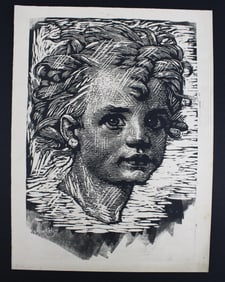 Late Richard Winckel (19th/20th C, German) Litho
