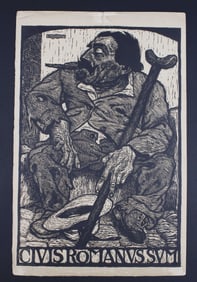 Richard Winckel- Civis Romanus Sum, 1915 Litho