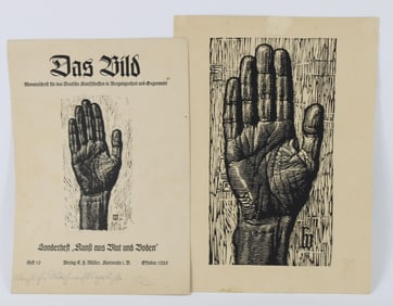Richard Winckel Signed Ephemera