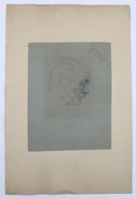 1902 Richard Winckel Profile Sketch