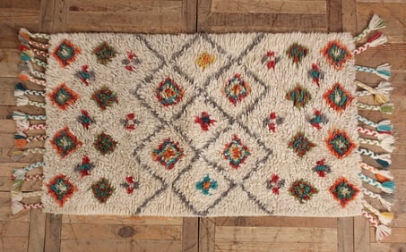 Moroccan Berber Shag Rug, 38" x 63"