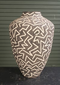 Mod Urn, Homage to  Keith Haring
