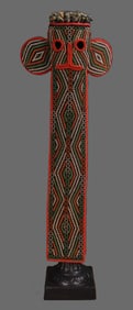 Beaded Elephant Mask, Bamileke, Cameroon