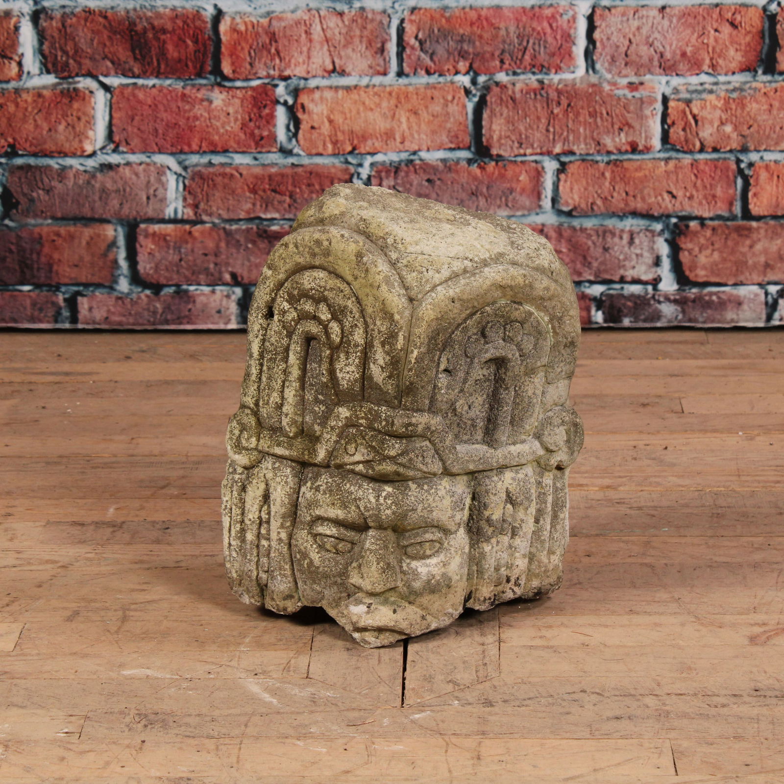 Pre-Columbian Style Carved Stone Artifact (1 of 6)