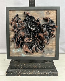Ceramic Bats, Wall Sculpture