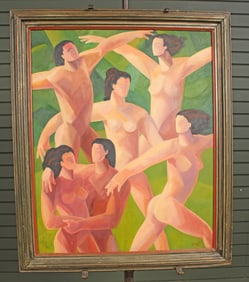 Contemporary Abstract Figure Study