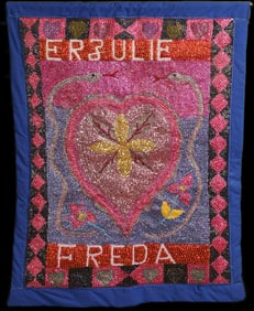 Haitian Voodoo Lwa Flag, Erzulie Freda