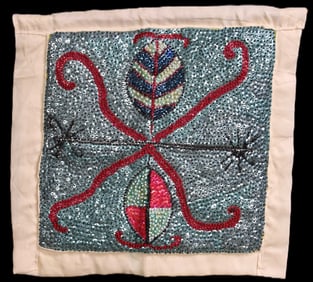 Haitian Voodoo Loa Veve Flag, Papa Legba