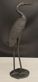 Japanese Bronze Crane