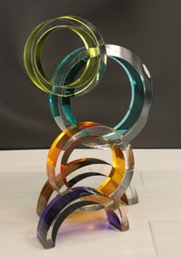 Fay Miller Art Glass Sculpture
