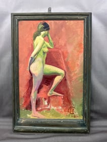 Lawrence H Copeland, Nude Painting