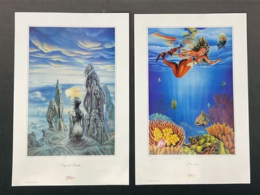 2 Barclay Shaw 1996 Edition Posters