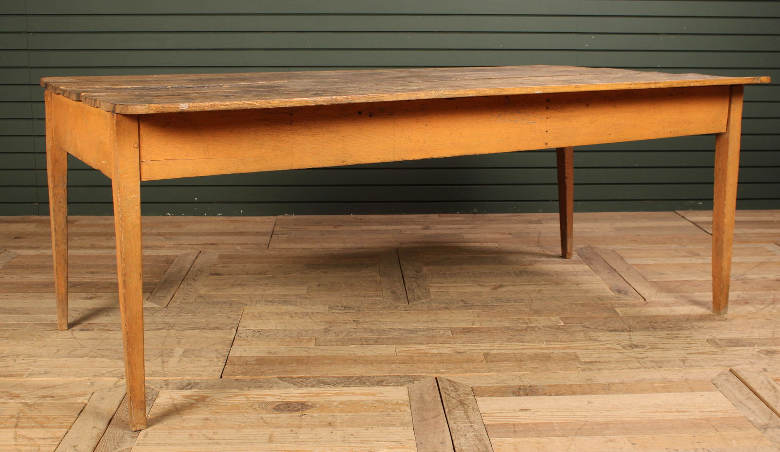 Scrubbed Pine Farmhouse Table (1 of 6)