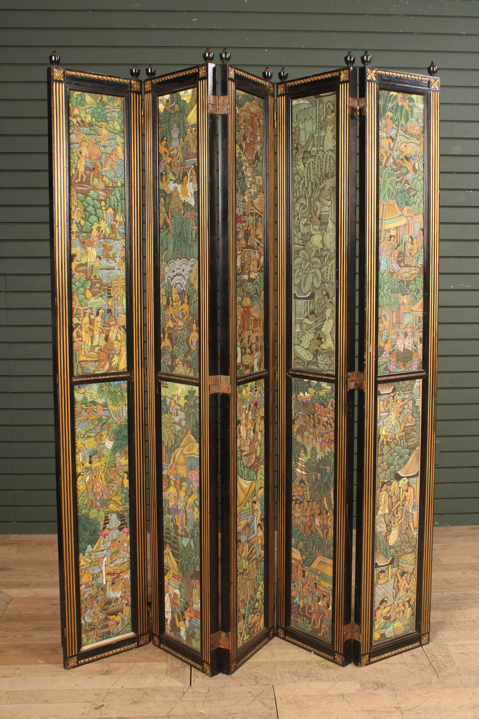 Antique Room Divider, Contemporary Decoupage (1 of 11)